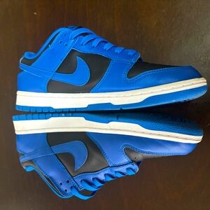 🥶 2021 Nike Dunk Low Hyper Cobalt Blue Mens 9.5 Wmns 11 🥶